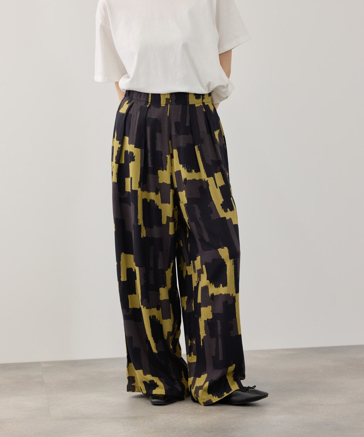 Free Nature インドファブリック レーヨンワイドパンツ レディース