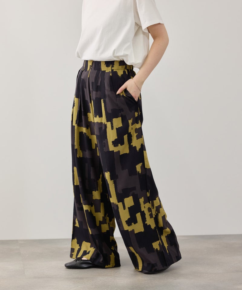 Free Nature インドファブリック レーヨンワイドパンツ レディース商品画像-6