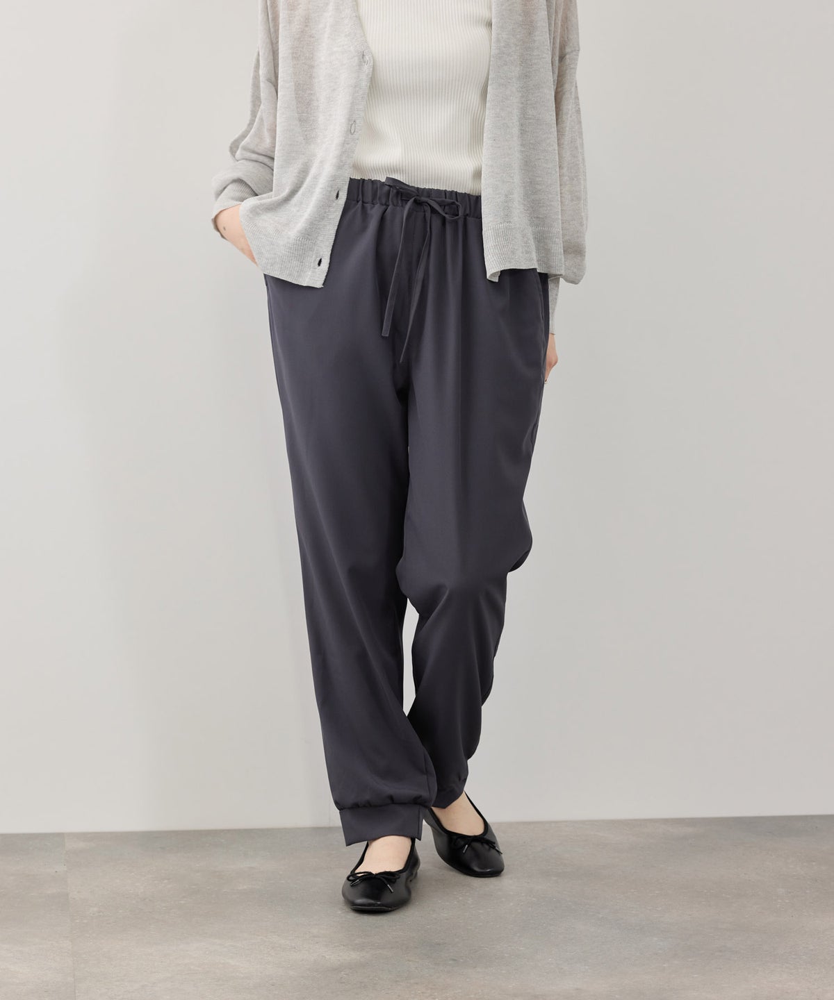 ストレッチジョガーパンツ レディース