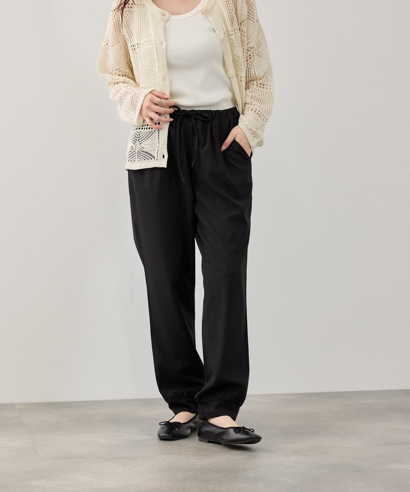 ストレッチジョガーパンツ レディース商品画像-3