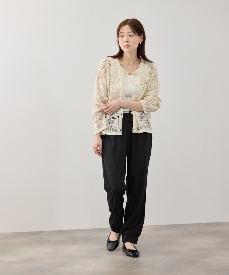 ストレッチジョガーパンツ レディース商品画像-6