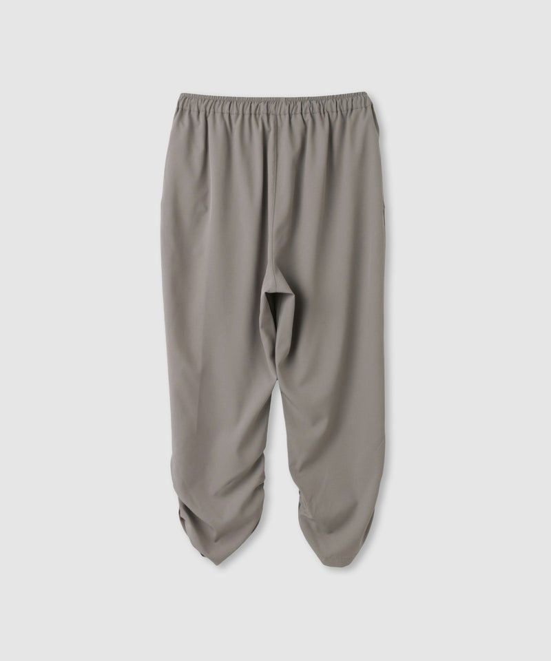 ストレッチ裾シャーリングクロップドパンツ レディース商品画像-27