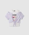 RICH MIX シアー前結びドッキングシャツ キッズ メール便 対応商品商品サムネイル-1