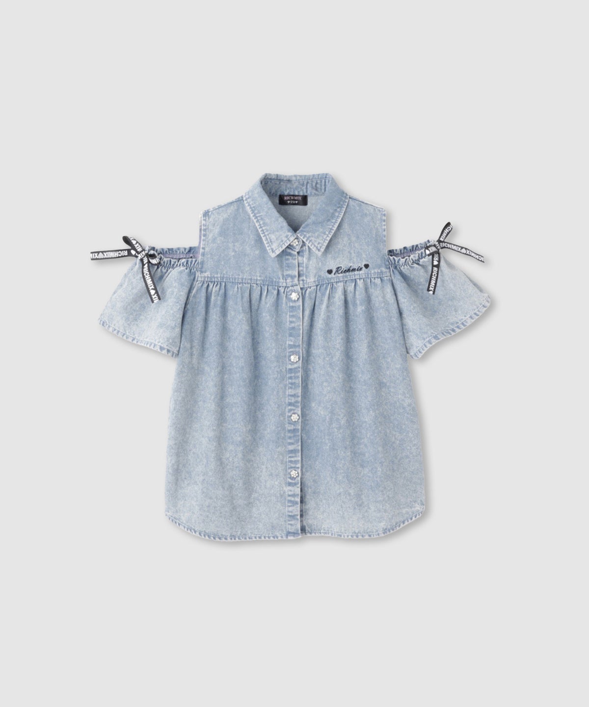 RICH MIX 肩あきブラウス キッズ
