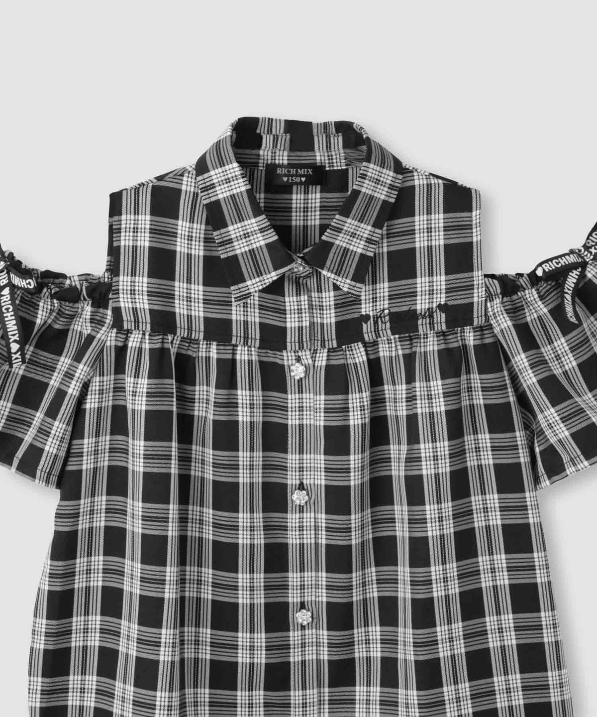 RICH MIX 肩あきブラウス キッズ