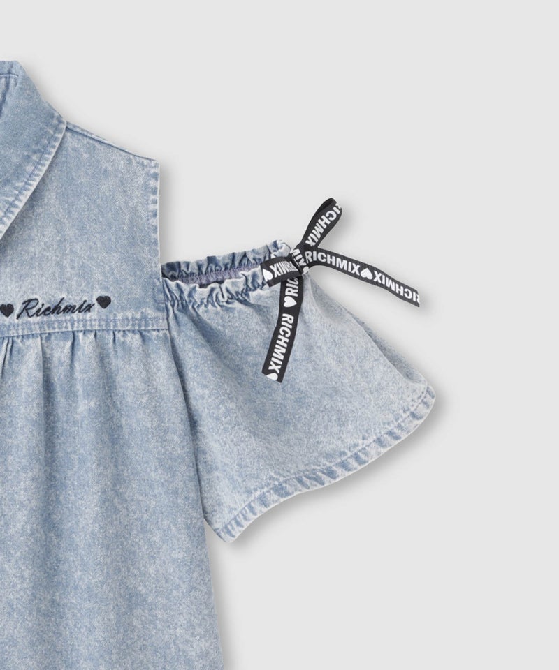 RICH MIX  肩あきブラウス キッズ商品画像-7