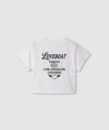 LOVE BOAT  クロップドTシャツ ハート ロゴプリント キッズ メール便 対応商品商品サムネイル-3