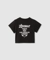 LOVE BOAT クロップドTシャツ ハート ロゴプリント キッズ メール便 対応商品商品サムネイル-4