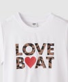 LOVE BOAT  クロップドTシャツ ハート ロゴプリント キッズ メール便 対応商品商品サムネイル-5
