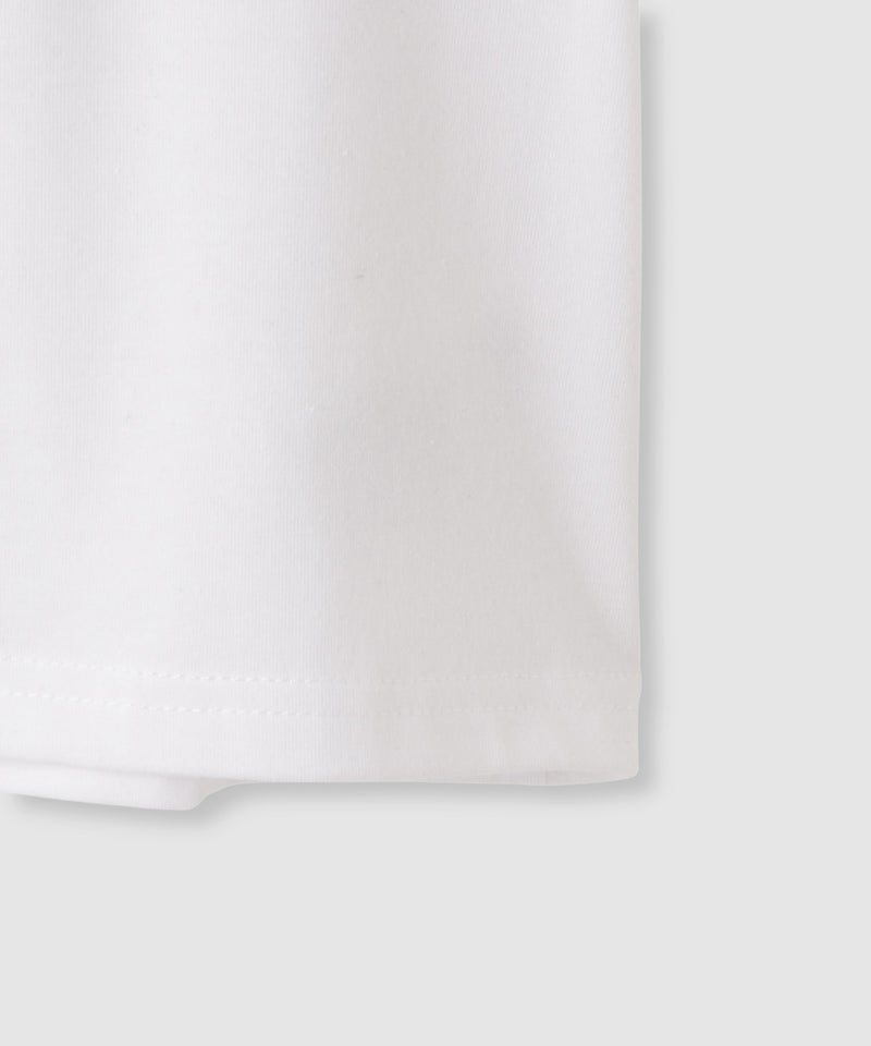 LOVE BOAT クロップドTシャツ ハート ロゴプリント キッズ メール便 対応商品商品画像-7