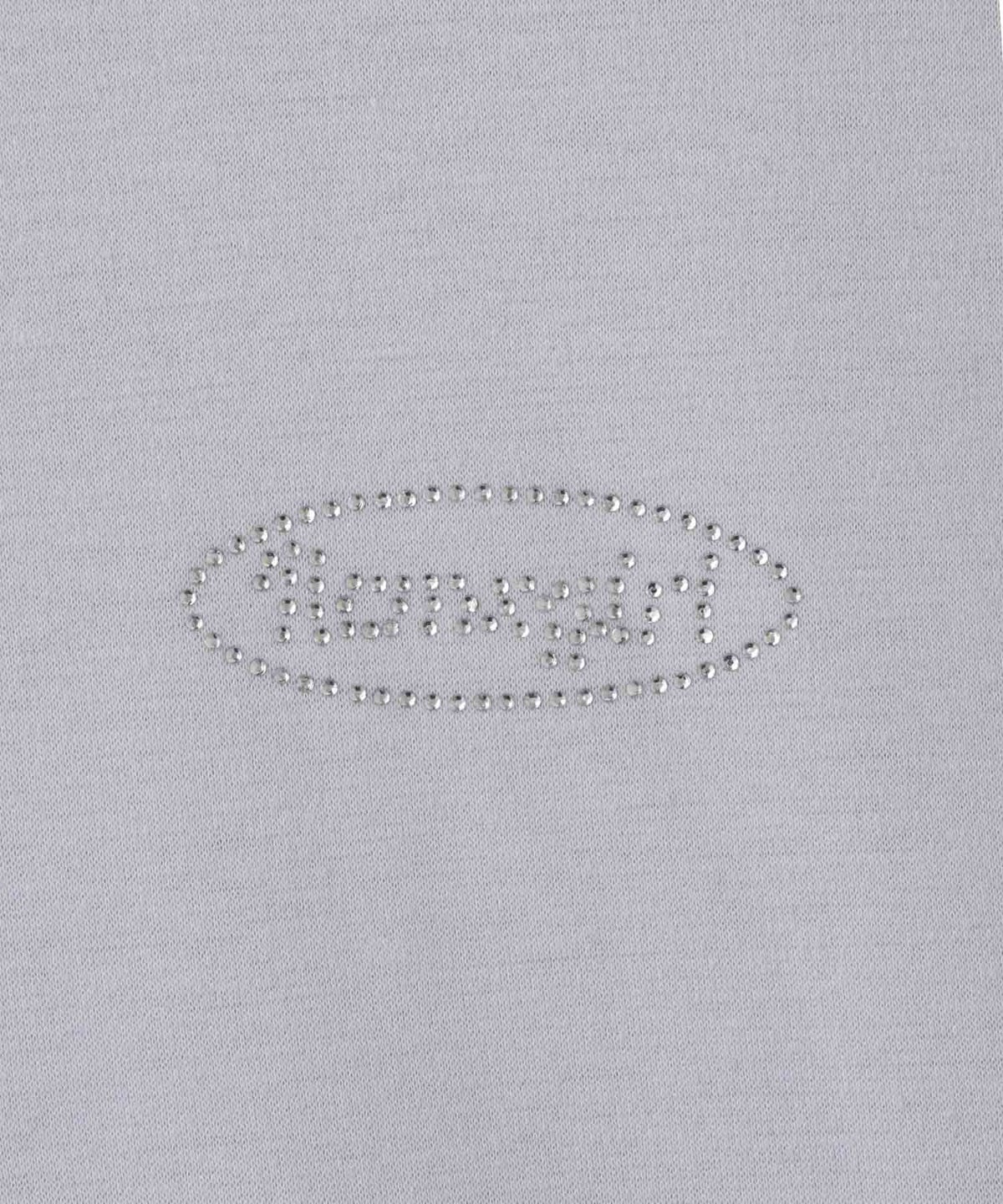 RICH MIX 裾ドロスト クロップド半袖パーカー ライン キッズ