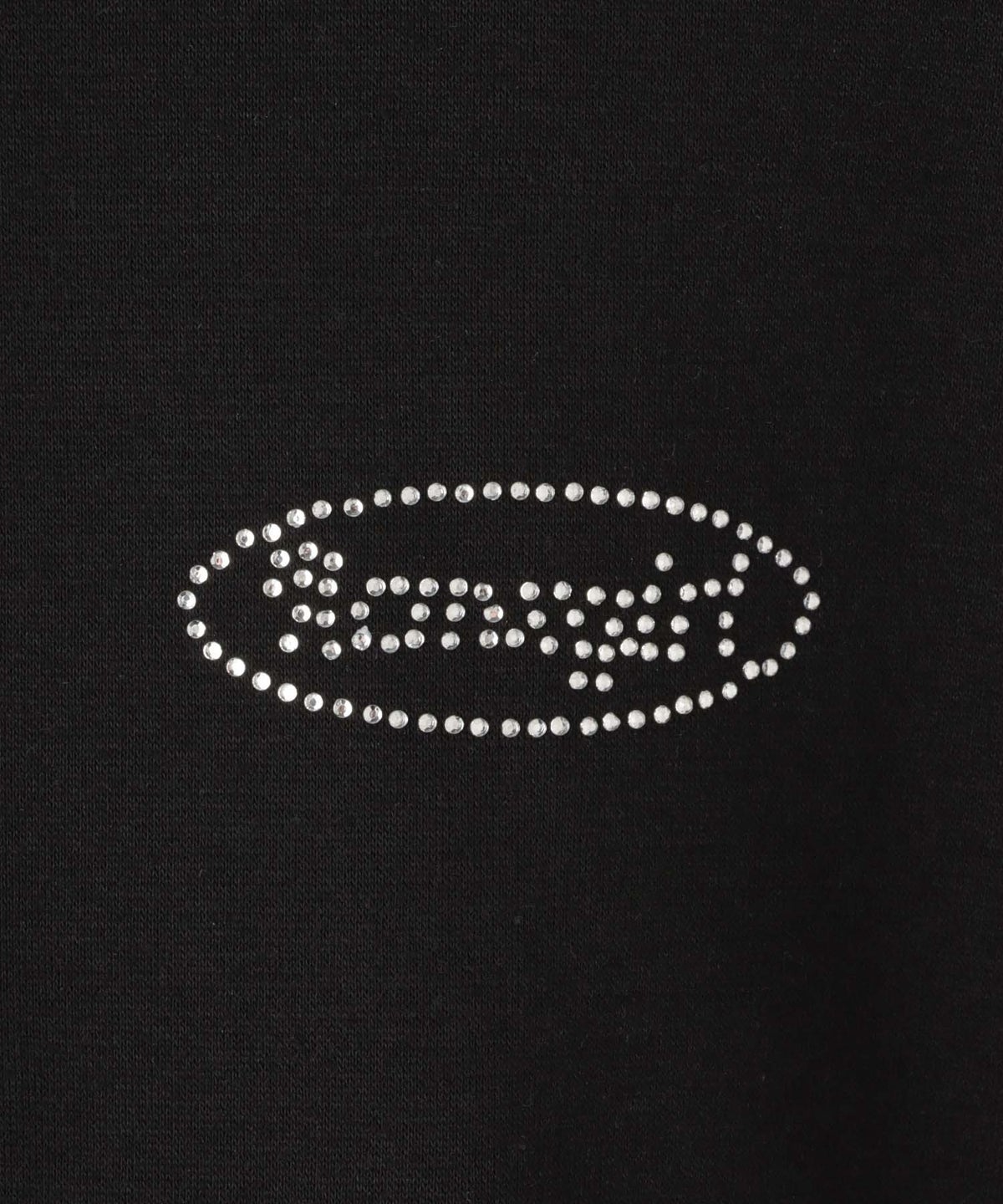 RICH MIX 裾ドロスト クロップド半袖パーカー ライン キッズ