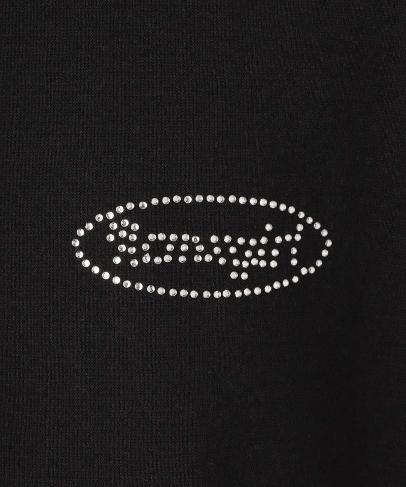 RICH MIX  裾ドロスト クロップド半袖パーカー ライン キッズ商品画像-8