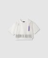RICH MIX  肩ジップ メッシュドッキング半袖Tシャツ キッズ メール便 対応商品商品サムネイル-2