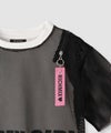 RICH MIX  肩ジップ メッシュドッキング半袖Tシャツ キッズ メール便 対応商品商品サムネイル-6