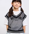 RICH MIX メッシュベストロゴアンサンブル キッズ メール便 対応商品商品サムネイル-1