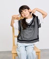 RICH MIX メッシュベストロゴアンサンブル キッズ メール便 対応商品商品サムネイル-3