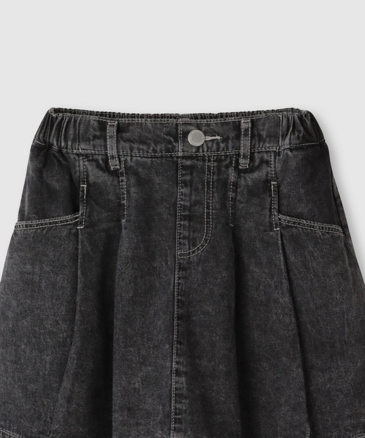 Simplify デニムプリーツキュロット キッズ