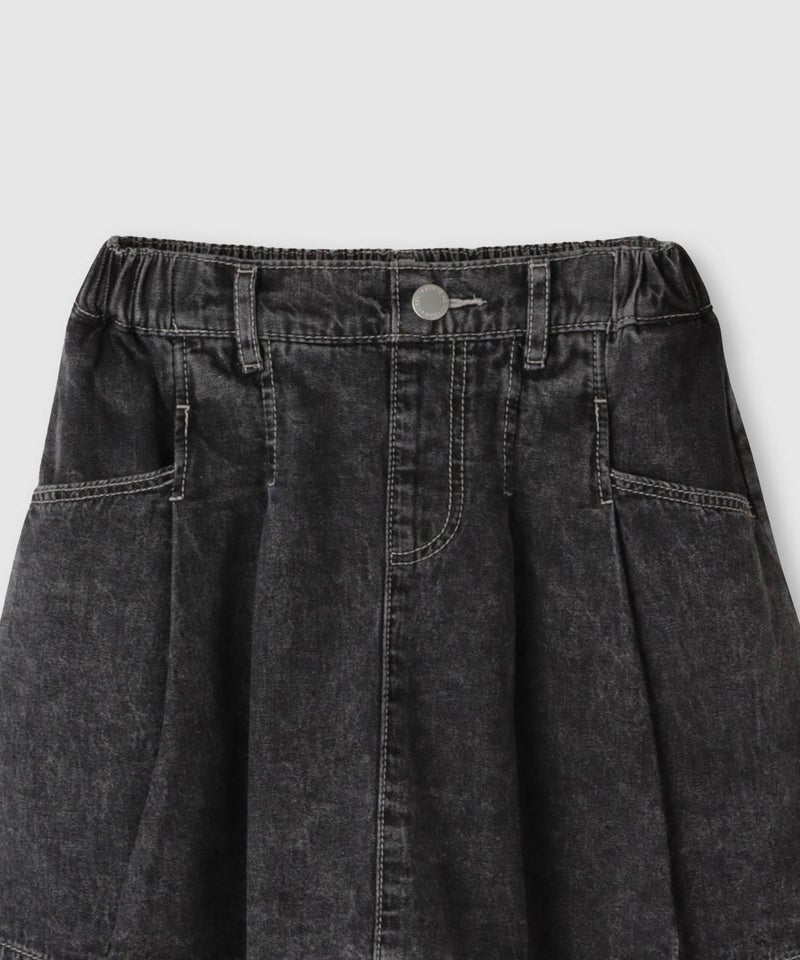 Simplify  デニムプリーツキュロット キッズ商品画像-4