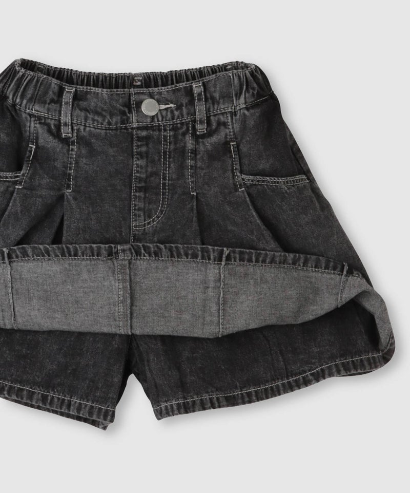 Simplify  デニムプリーツキュロット キッズ商品画像-7