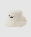 RICH MIX  ロゴ刺繍 バックリボン ツイルバケットハット キッズ商品サムネイル-1