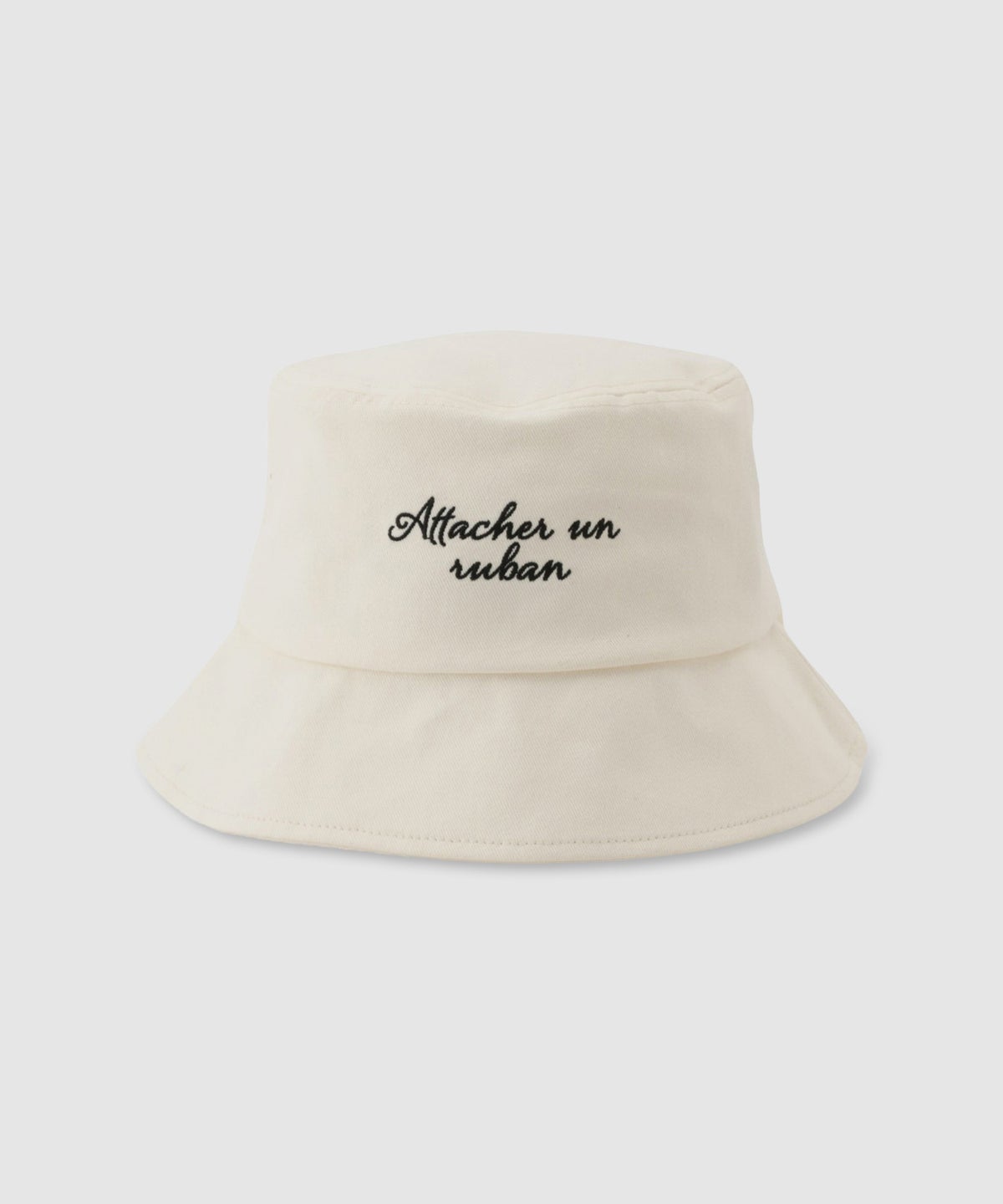 RICH MIX ロゴ刺繍 バックリボン ツイルバケットハット キッズ