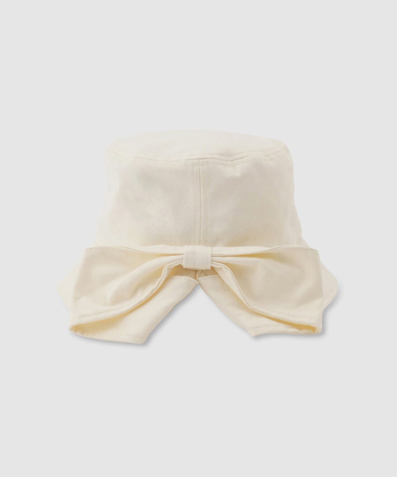 RICH MIX ロゴ刺繍 バックリボン ツイルバケットハット キッズ商品画像-5