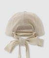 RICH MIX  イニシャル刺繍 バックリボン ツイルローキャップ キッズ商品サムネイル-6