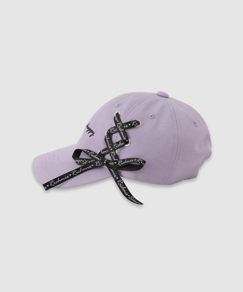 RICH MIX  ロゴ刺繍レースアップ ローキャップ キッズ商品画像-4