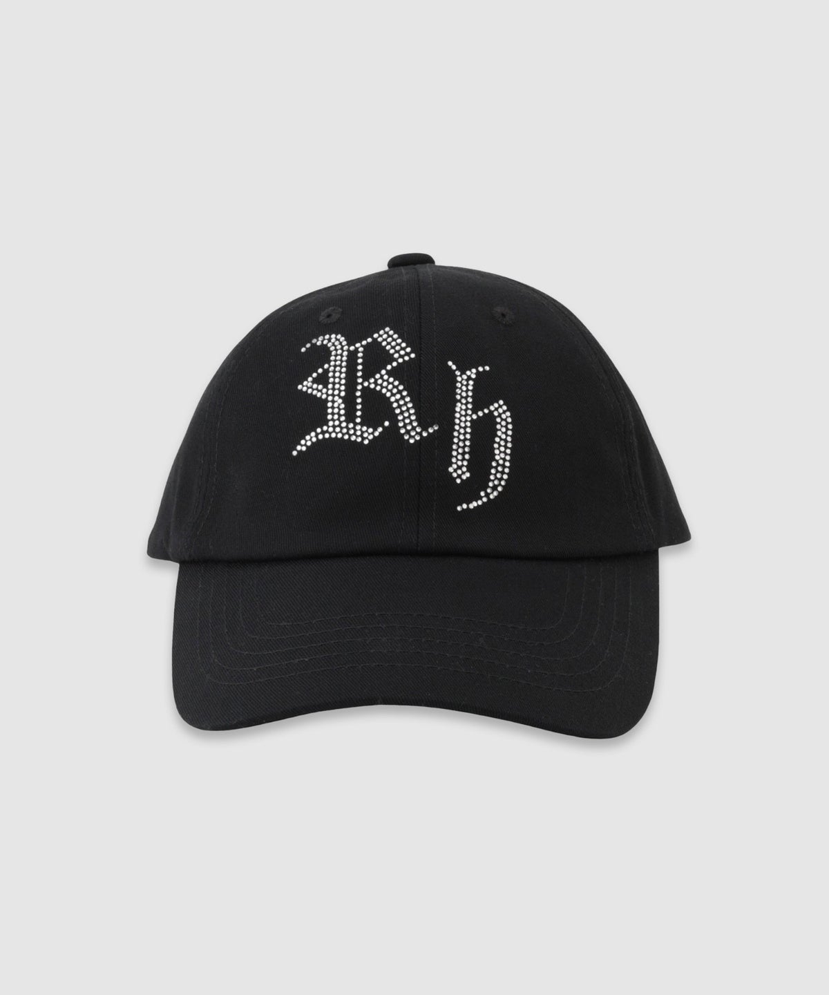 RICH MIX ラインストーンロゴ ツイル ローキャップ キッズ