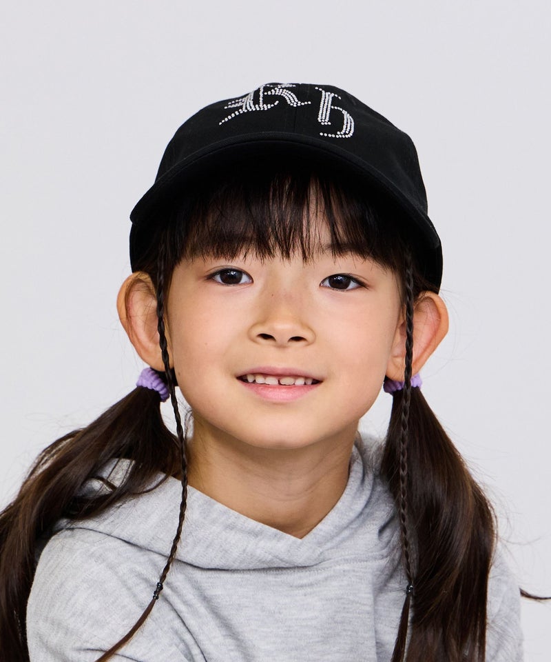 RICH MIX ラインストーンロゴ ツイル ローキャップ キッズ商品画像-3