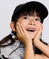 RICH MIX ラインストーンロゴ ツイル ローキャップ キッズ商品サムネイル-5