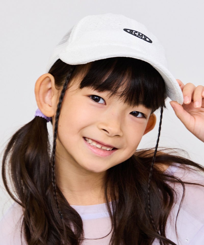 RICH MIX ラバーワッペン メッシュキャップ レース キッズ商品画像-1