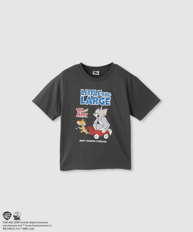 Tom and Jerry キャラクタープリントTシャツ キッズ メール便 対応商品商品画像-1