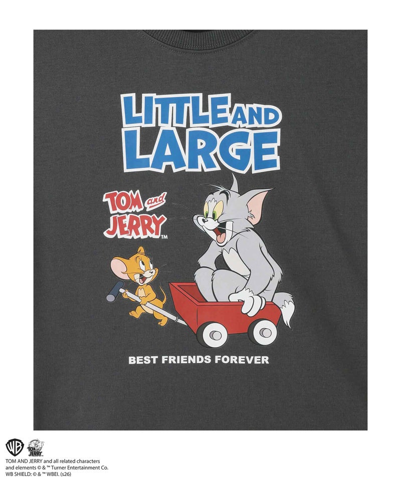Tom and Jerry キャラクタープリントTシャツ キッズ メール便 対応商品商品画像-7