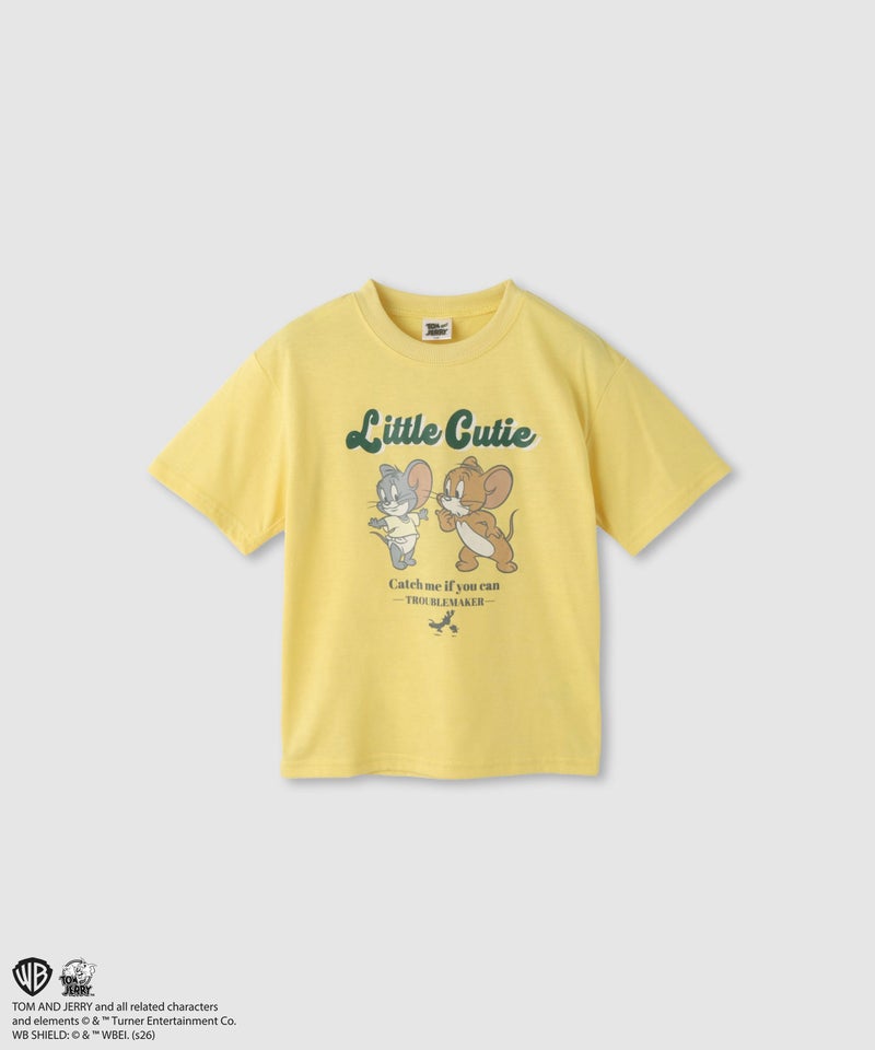 Tom and Jerry キャラクタープリントTシャツ キッズ メール便 対応商品商品画像-1