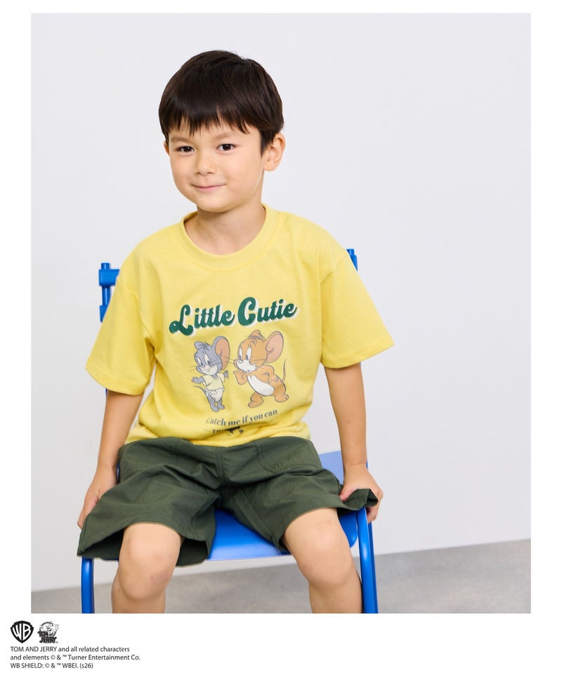 Tom and Jerry キャラクタープリントTシャツ キッズ メール便 対応商品商品画像-3