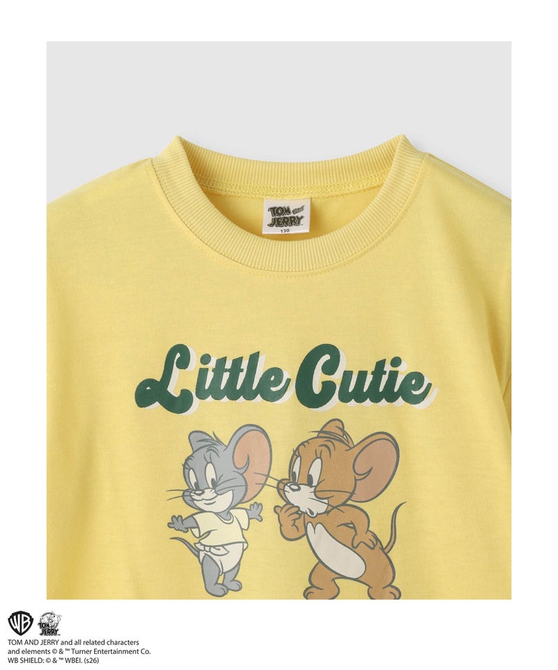 Tom and Jerry キャラクタープリントTシャツ キッズ メール便 対応商品商品画像-3