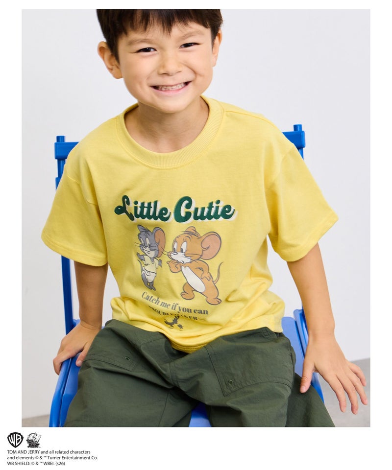 Tom and Jerry キャラクタープリントTシャツ キッズ メール便 対応商品商品画像-4