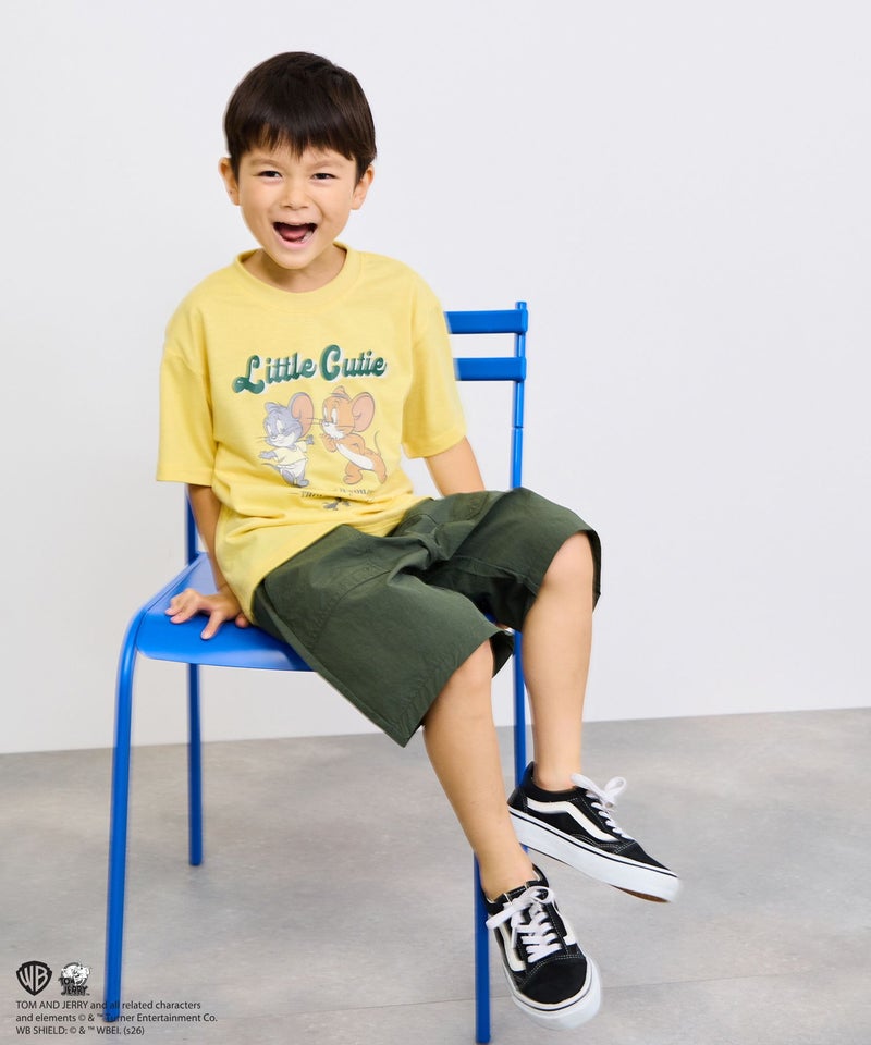 Tom and Jerry キャラクタープリントTシャツ キッズ メール便 対応商品商品画像-6