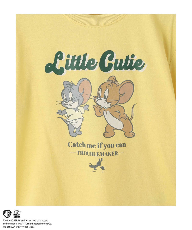 Tom and Jerry キャラクタープリントTシャツ キッズ メール便 対応商品商品画像-7