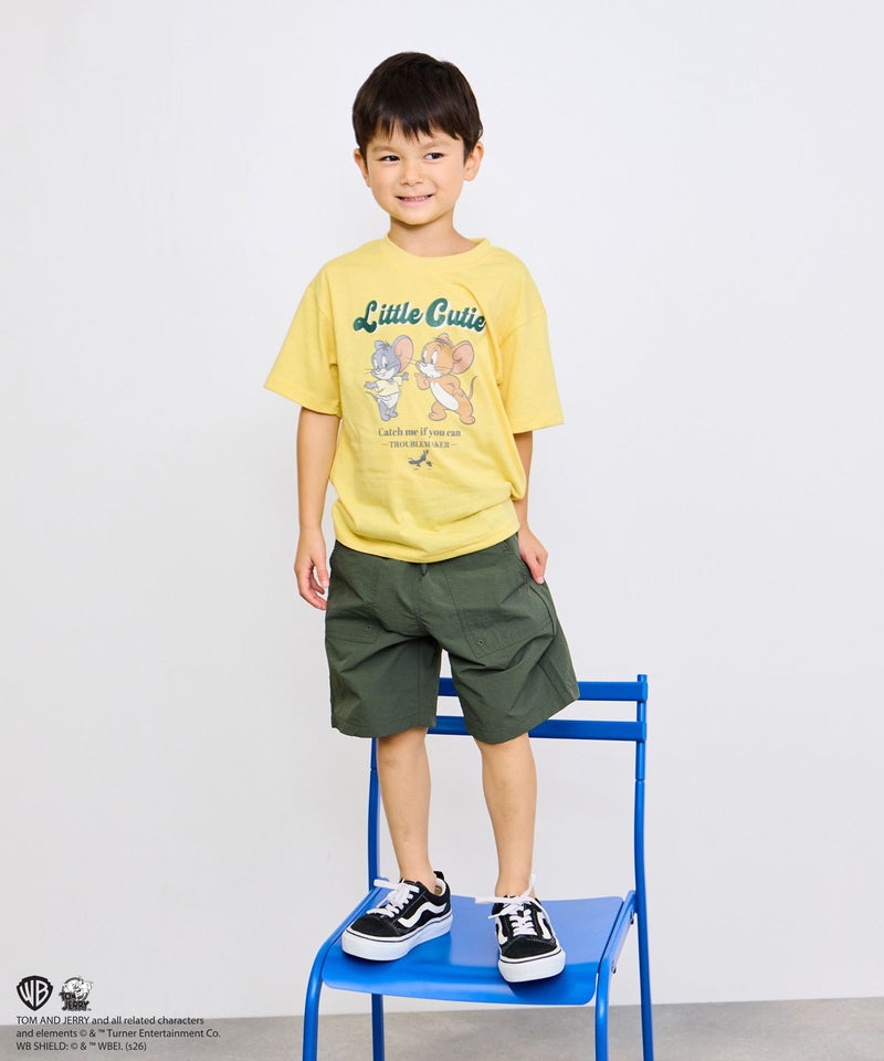 Tom and Jerry キャラクタープリントTシャツ キッズ メール便 対応商品商品画像-10