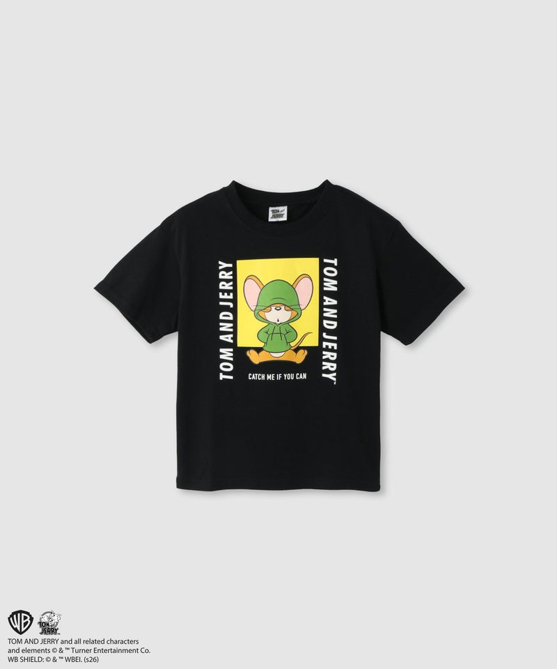 Tom and Jerry キャラクタープリントTシャツ キッズ メール便 対応商品商品画像-1