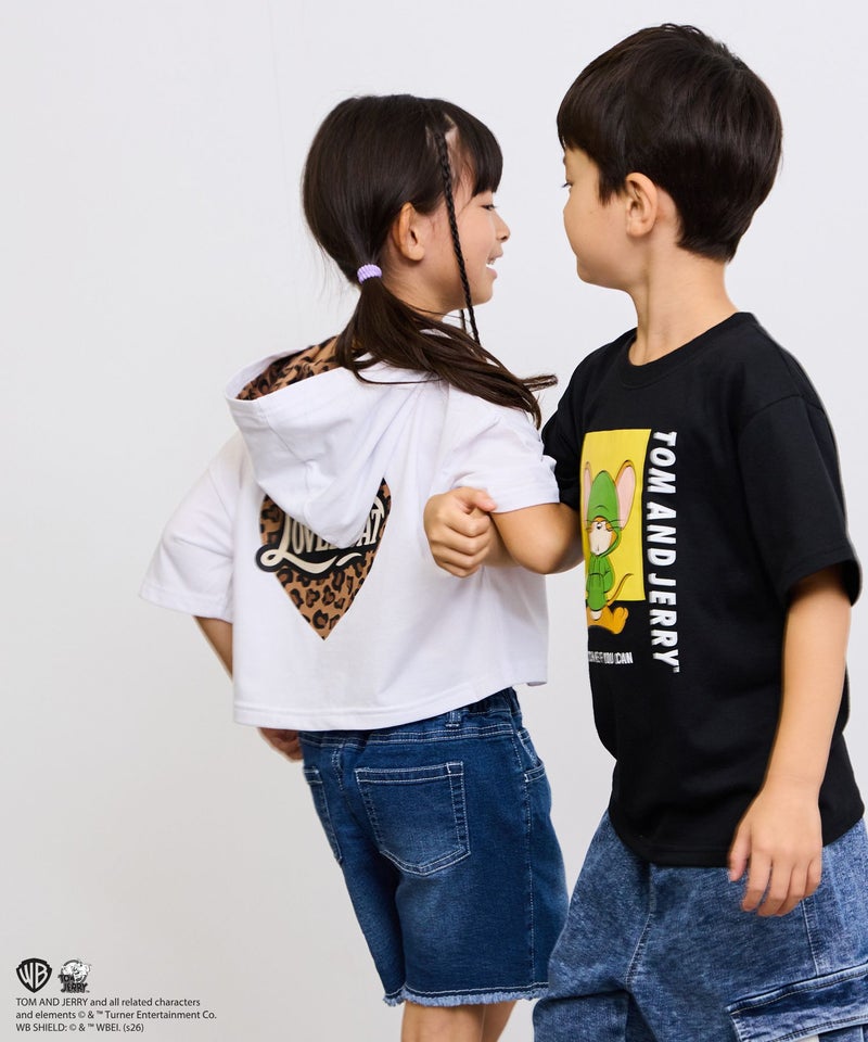 Tom and Jerry キャラクタープリントTシャツ キッズ メール便 対応商品商品画像-13