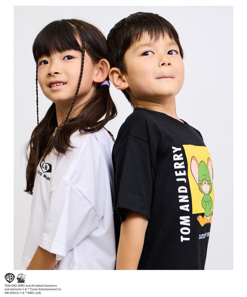 Tom and Jerry キャラクタープリントTシャツ キッズ メール便 対応商品商品画像-14