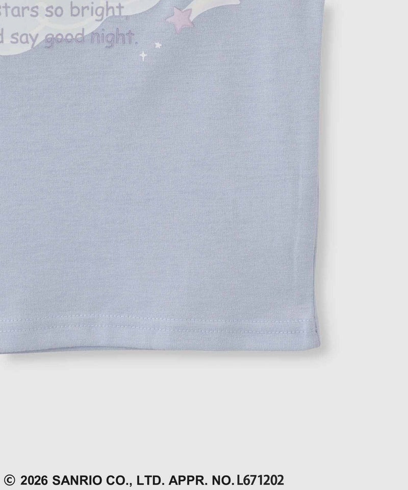 サンリオキャラクターズ シナモロール プリントTシャツ キッズ メール便 対応商品商品画像-5