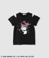 サンリオキャラクターズ クロミ キャラクタープリント肩開きTシャツ キッズ メール便 対応商品商品サムネイル-2