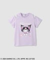 サンリオキャラクターズ クロミ キャラクタープリント肩開きTシャツ キッズ メール便 対応商品商品サムネイル-3