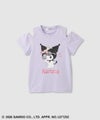 サンリオキャラクターズ クロミ キャラクタープリント肩開きTシャツ キッズ メール便 対応商品商品サムネイル-3