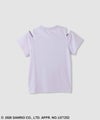 サンリオキャラクターズ クロミ キャラクタープリント肩開きTシャツ キッズ メール便 対応商品商品サムネイル-4